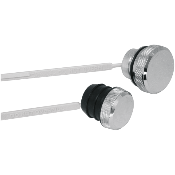 CHROME OIL TANK PLUGS WITH DIPSTICK GZP Chrome dipstick FLH/T12-16