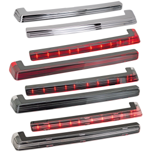 AURORA KING TOUR-PAK SIDE TRIMS GZP Aurora Chrome Tour-Pak trim kit only