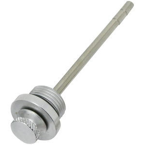 BILLET ALUMINUM TRANSMISSION DIPSTICK FOR BIG TWIN GZP Transm. Dipstick BT87-up clear