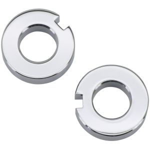 CHROME AXLE ADJUSTER SPACERS FOR SOFTAIL GZP Chrom axle adjuster spacers F*ST00-0