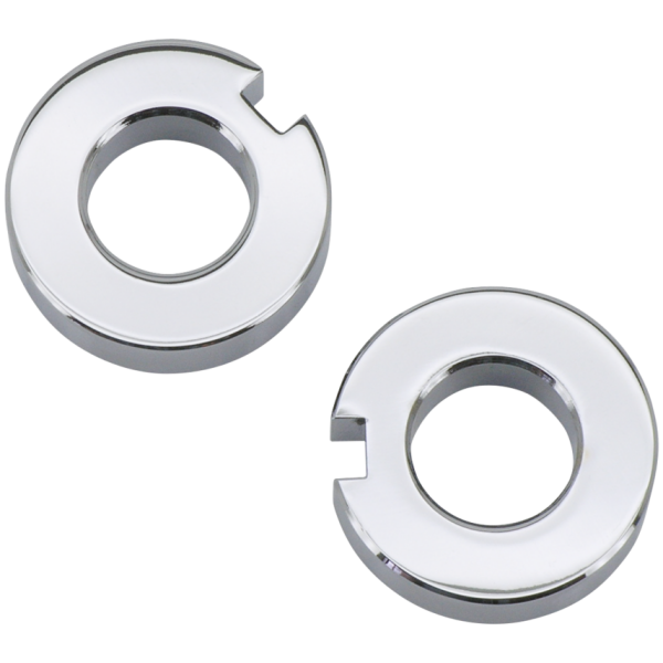 CHROME AXLE ADJUSTER SPACERS FOR SOFTAIL GZP Chrom axle adjuster spacers F*ST00-0