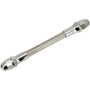CUSTOM SPRINGER FRONT AXLE KIT GZP Chr acorn style axle kit L=9"x.675"