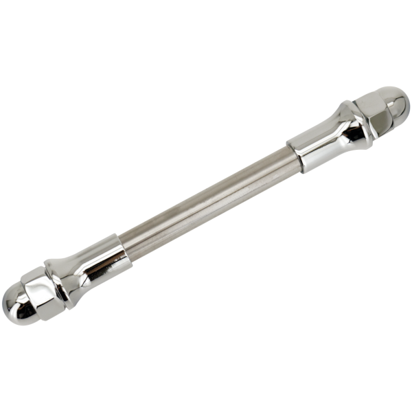 CUSTOM SPRINGER FRONT AXLE KIT GZP Chr acorn style axle kit L=9"x.675"