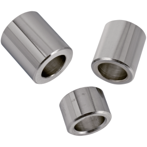 CHROME WHEEL SPACERS FOR 25MM REAR AXLES GZP Chr 25mm ID wheel spacer .375" long