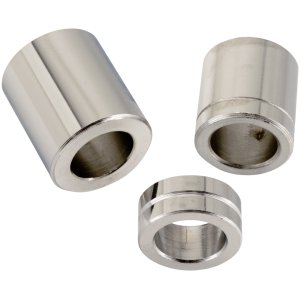 WHEEL AXLE SPACERS FOR 1" WHEEL AXLES GZP Chr 1" ID wheel spacer .875" long