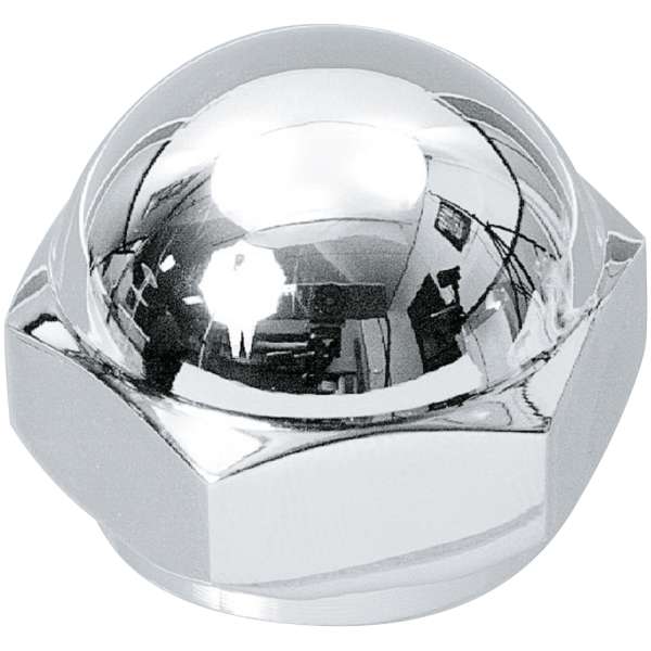 GLIDE ACORN TOP STEM NUT GZP Chrome Glide acorn top stemnut 1"-24