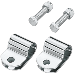 TURN SIGNAL MOUNTING BRACKET GZP Turn signal clamp chrome