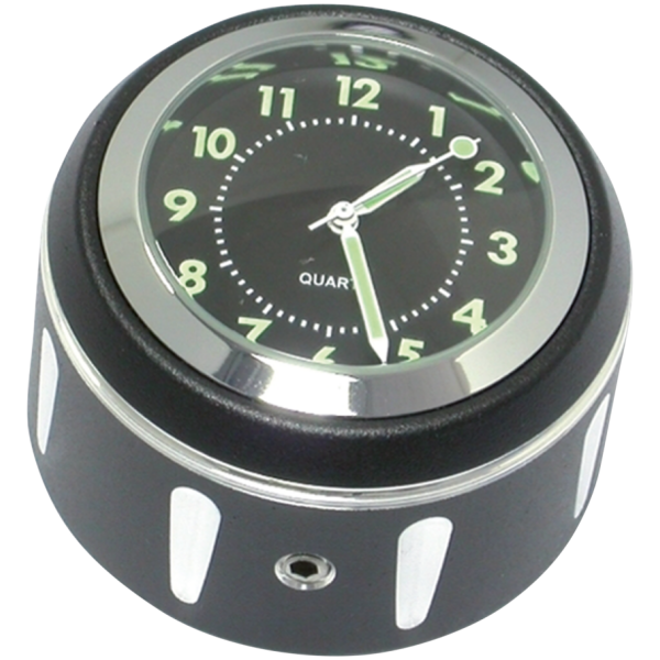 ZODIAC'S PRIME CLOCKS AND THERMOMETERS GZP Blk Prime steering stem clock 87up