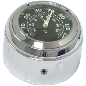ZODIAC'S PRIME CLOCKS AND THERMOMETERS GZP Chr Prime steering stem thermometer