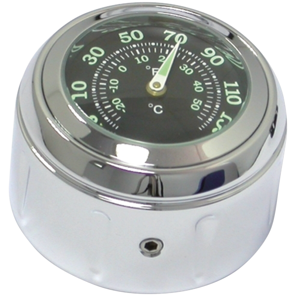 ZODIAC'S PRIME CLOCKS AND THERMOMETERS GZP Chr Prime steering stem thermometer