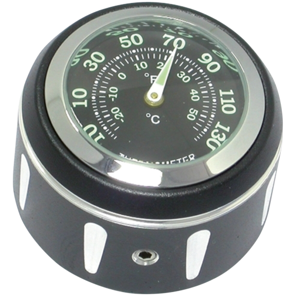ZODIAC'S PRIME CLOCKS AND THERMOMETERS GZP Blk Prime steering stem thermometer