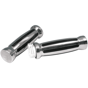 INLAY MILLENNIUM GRIP SET GZP Inlay Millennium grip set Chrome