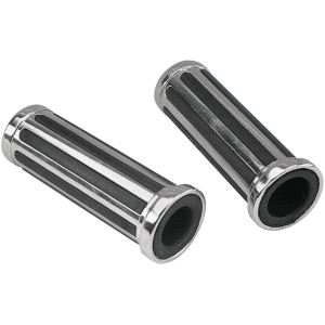 STREAMLINER GRIP SET GZP Streamliner grip set chrome/rubber 1