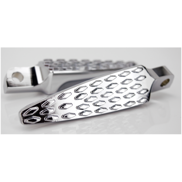 ARGYLE FOOT & SHIFTER PEGS GZP Argyle 45dgr footpegs Chrome