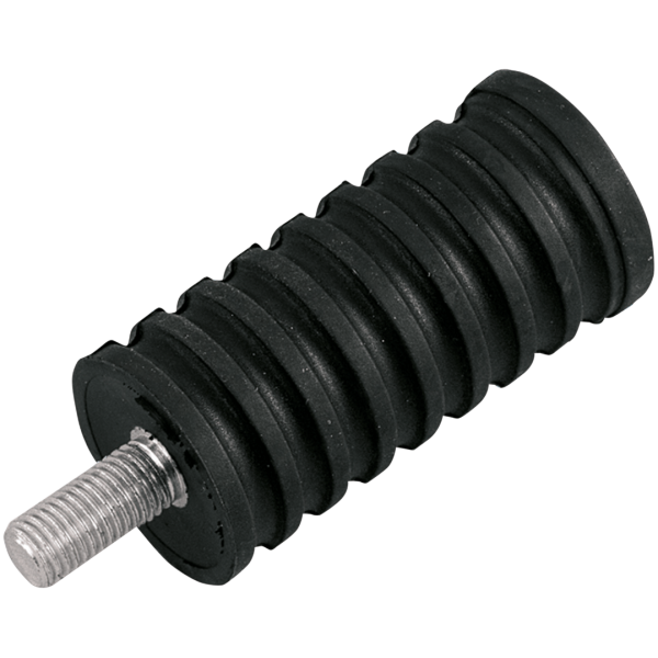 SHIFTER PARTS FOR 1991-2003 SPORTSTER GZP Shift Peg w/short stud black rubber