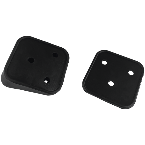GZP 5Pck flat rubber license plate mount