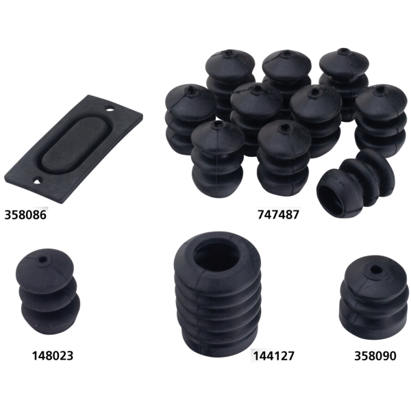 GZP Rubber boot for zpn 144064, 144065