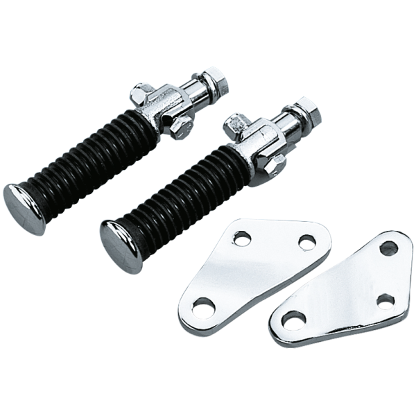 PASSENGER PEGS, BRACKETS AND SUPPORTS FOR FX GZP Passenger pegs w/supports FX, pai
