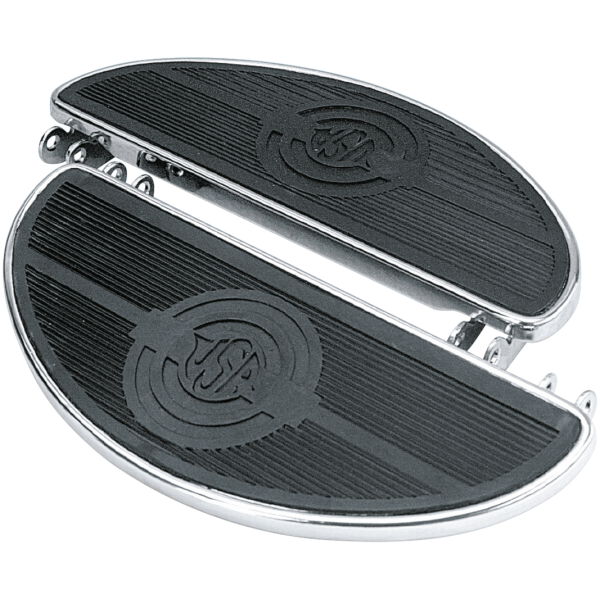 MOON DRIVER FLOORBOARDS WITH USA LOGO - HD 41-84