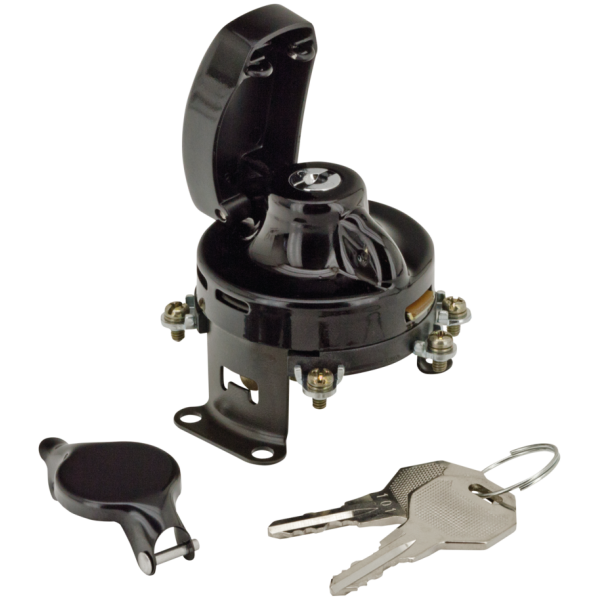 IGNITION SWITCH FOR EARLY MODELS GZP Ignition switch 5-post Black