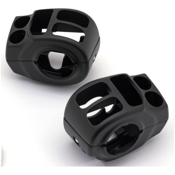 HANDLEBAR CONTROL KITS FOR TOURING MODELS GZP Blk switch housing kit FLH/T14-up