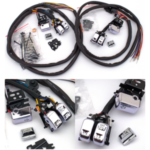GZP Chr LED switchkit w/radio acc FL07up