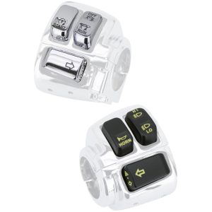 GZP Blk LED swtchkit w/radio acc FL96-06