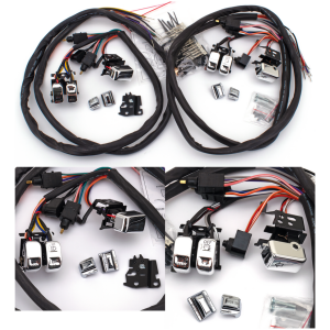 GZP Chr LED swtchkit w/radio+crse FL07up