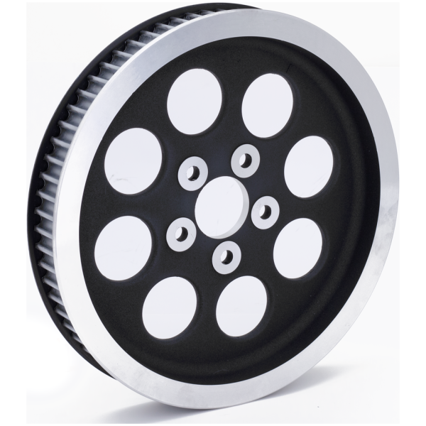 STOCK REPLACEMENT REAR WHEEL BELT PULLEYS GHDP belt sprocket 1.5"x70T BT80-99 blck