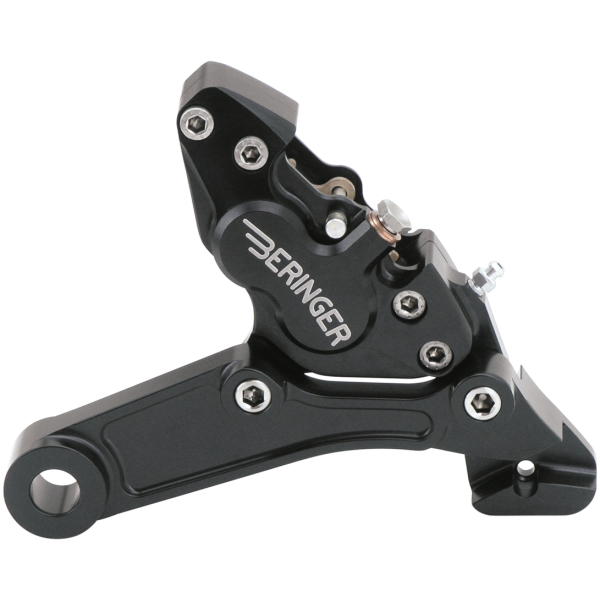 BERINGER BRAKE SYSTEM 4-Piston Rearbrake Softail 2000-up Black