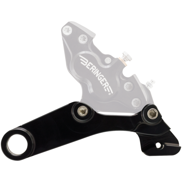 BERINGER BRAKE SYSTEM VRSC06-17 FLH/T08-up Rear bracket Black
