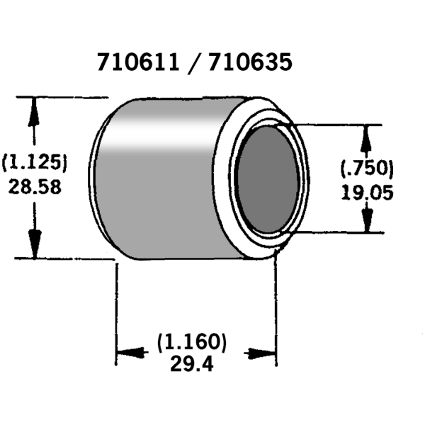 AXLE AND WHEEL SPACERS Axle spacer chrome plated #43358-83A