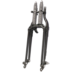 OLD STYLE SPRINGER FRONT FORKS Springer fork BT36-45 in-line Chrome
