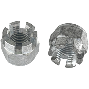 LOWER END 45CI & BIG TWIN SIDE VALVE MODELS 2 Nuts 3/8"-24x15/32"x9/16" hex casteled