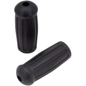 HANDLEBAR GRIPS FOR 1935-1948 HARLEY'S Grip set black 35-48 models old style
