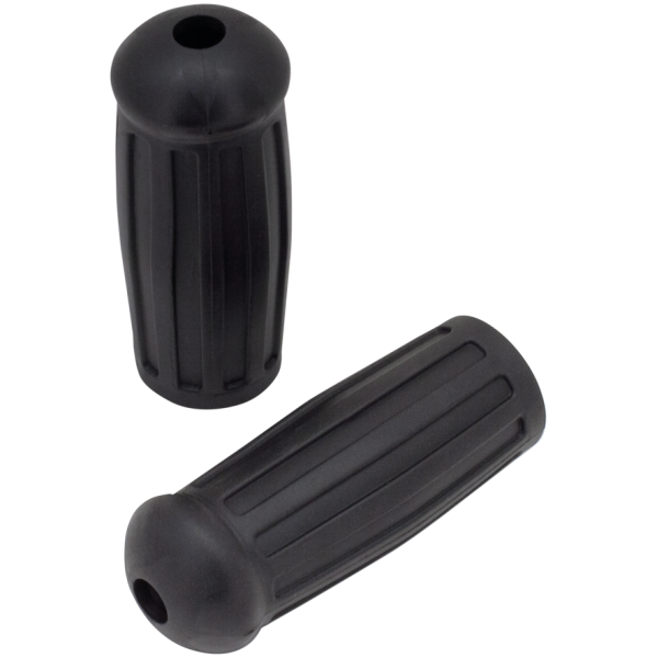 HANDLEBAR GRIPS FOR 1935-1948 HARLEY'S Grip set black 35-48 models old style