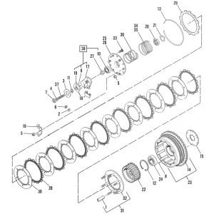Complete Clutch release kit XL71-e84