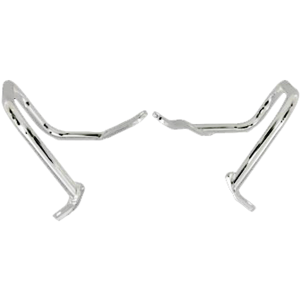CRASH/HIGHWAY BARS FOR HARLEY-DAVIDSON Chr. Rear Guard Set FLST00-17 FXST00-05