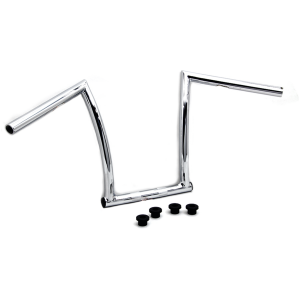 CHIZELED MINI APE HANDLEBARS 13" ChiZeled Bar 1" Chr Dimpled TBW