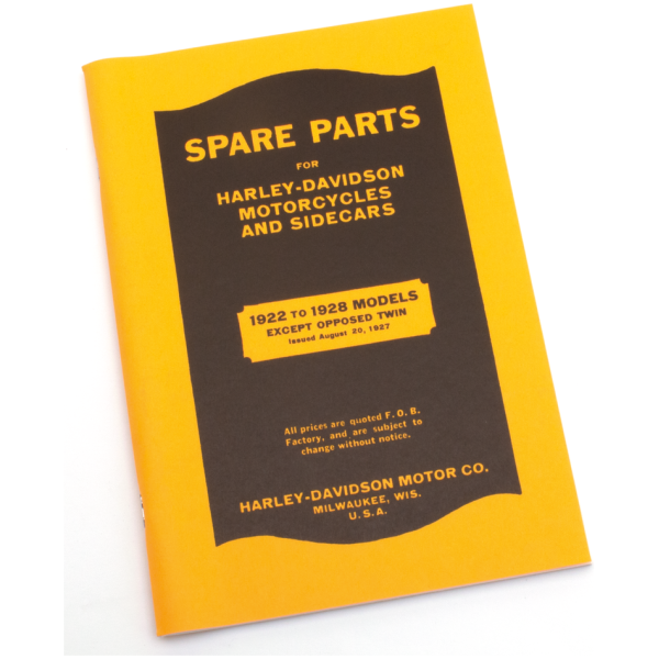 Spare Parts Catalog Twin Models 22-28