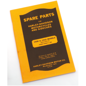 Spare Parts Catalog Twin Models 28-32