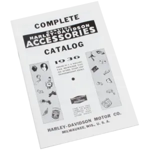 Accesory Catalog 1936