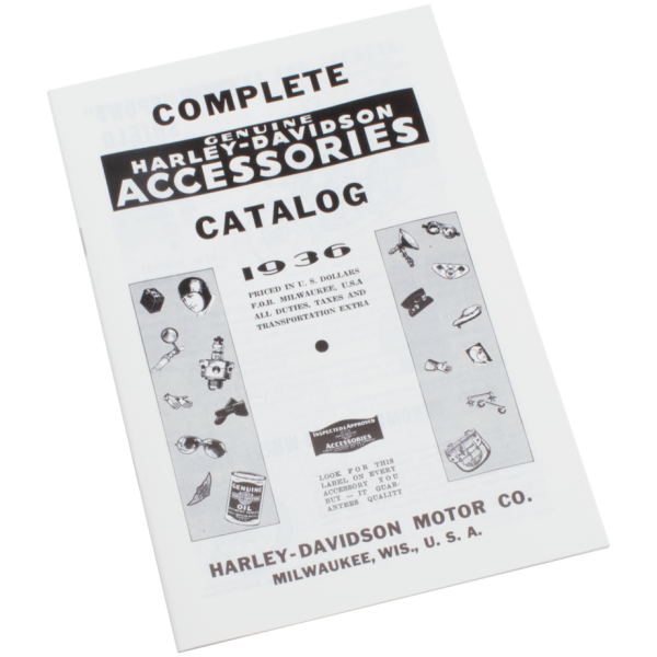 Accesory Catalog 1936