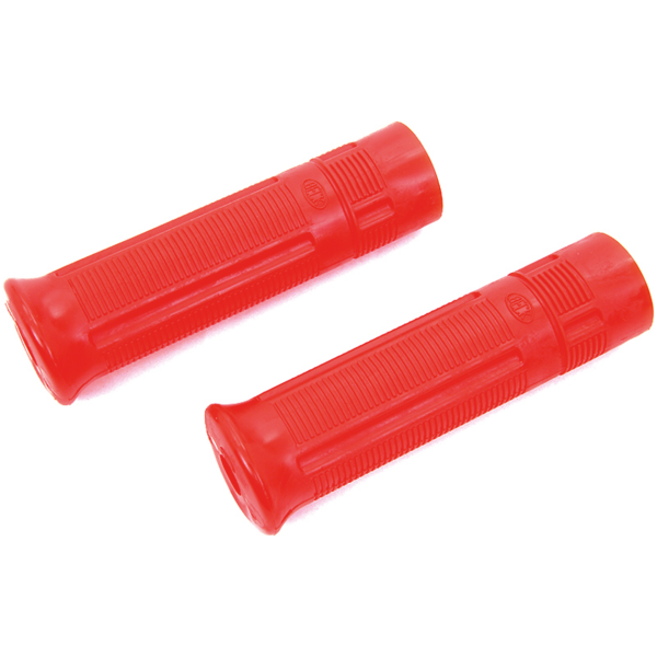 BECK STYLE GRIPS FOR 1915-1948 HARLEY & 1936-1952 INDIAN Beck Plastic Grip Set Red HD15-48
