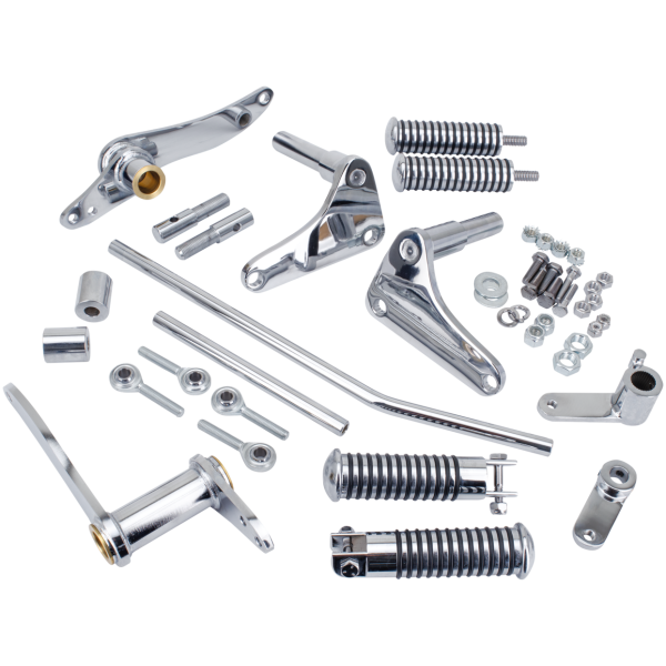 FORWARD CONTROL KITS FOR EARLY SPORTSTER Forward Control Kit Chrome XL(C)H57-74