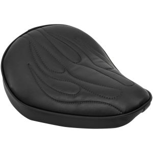 FLAME SPRING SOLO SEATS Flame Solo Seat Black Vinyl