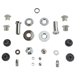 LATE STYLE SPRINGER PARTS Springer Hardware Kit Chrome F*STS88-06
