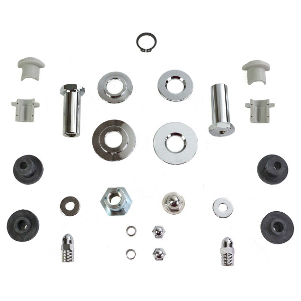 LATE STYLE SPRINGER PARTS Springer Hardware Kit Chrome F*STS88-06
