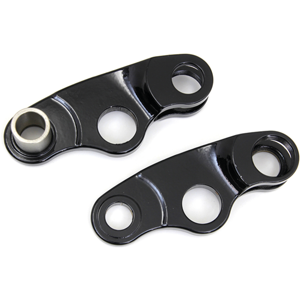 LATE STYLE SPRINGER PARTS Springer Rocker Set Black FLSTS97-11