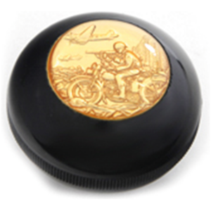 HAND SHIFTER KNOBS Gold Army Shifter Knob 3/8" Thread